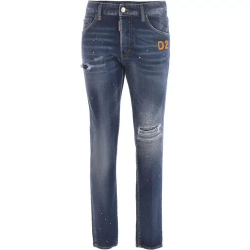 Stylische Gerades Jeans für Frauen , Damen, Größe: M - Dsquared2 - Modalova