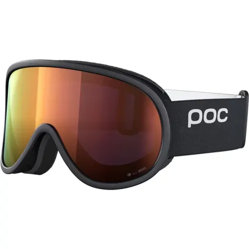 Schwarze und Orange Retina Sonnenbrille , unisex, Größe: ONE Size - POC - Modalova