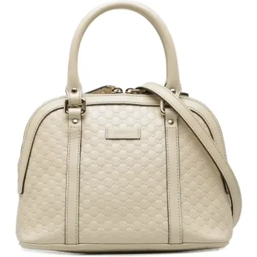 Pre-owned Leather gucci-bags , female, Sizes: ONE SIZE - Gucci Vintage - Modalova