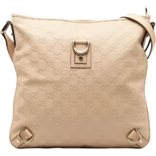 Pre-owned Cross Body Bags, female, , Size: ONE SIZE Pre-owned Leather crossbody-bags - Gucci Vintage - Modalova