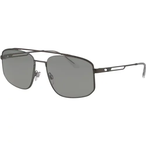 Stylish Sunglasses 0Ea2139 , male, Sizes: 57 MM - Emporio Armani - Modalova