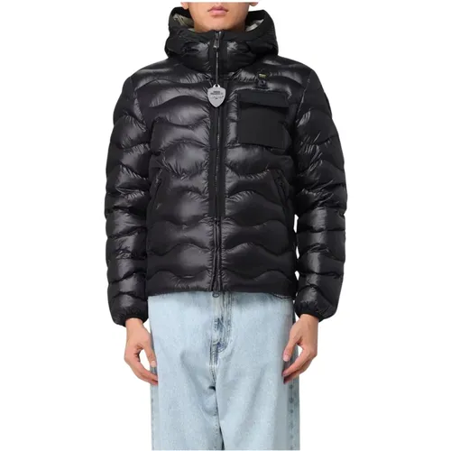 Eco Bryant Steppjacke , Herren, Größe: XL - Blauer - Modalova