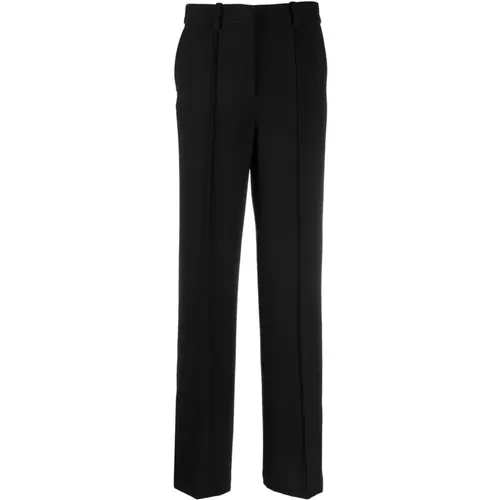 Wool Woven Casual Trousers , female, Sizes: XS, S, M - Calvin Klein - Modalova