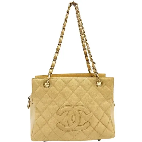 Pre-owned Tote Bags, female, , Size: ONE SIZE Pre-owned Leather shoulder-bags - Chanel Vintage - Modalova