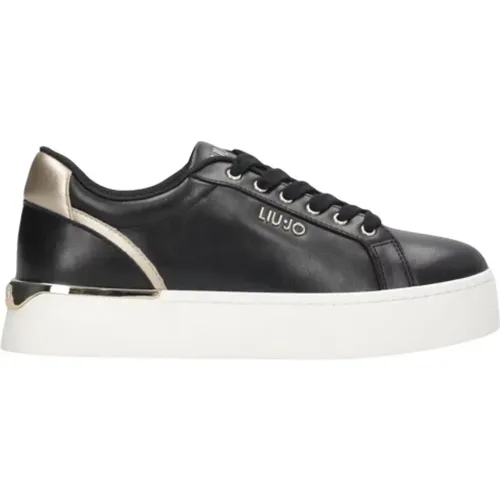 Sneakers, female, , Size: 9 US Metallic Leather Sneaker Pretty 06 - Liu Jo - Modalova