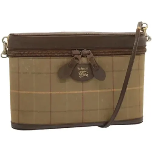 Pre-owned Canvas clutches , female, Sizes: ONE SIZE - Burberry Vintage - Modalova