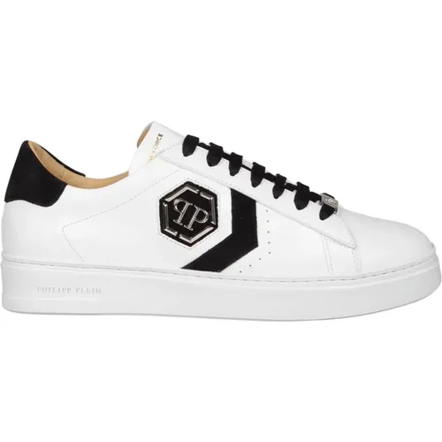 Leder Arrow Force Sneakers , Herren, Größe: 42 EU - Philipp Plein - Modalova