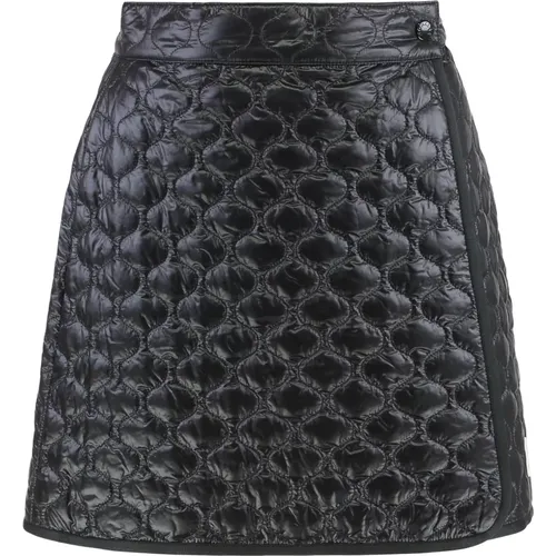 Short Skirts, female, , Size: XS Padded Mini Skirt with Checked Quilting - Moncler - Modalova