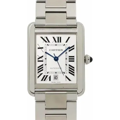 Pre-owned Watches, male, , Size: ONE SIZE Pre-owned Stainless Steel watches - Cartier Vintage - Modalova