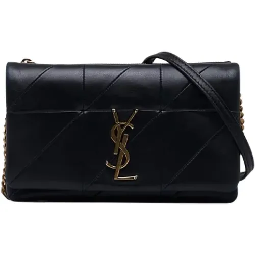 Pre-owned Cross Body Bags, female, , Size: ONE SIZE Pre-owned Leather crossbody-bags - Yves Saint Laurent Vintage - Modalova