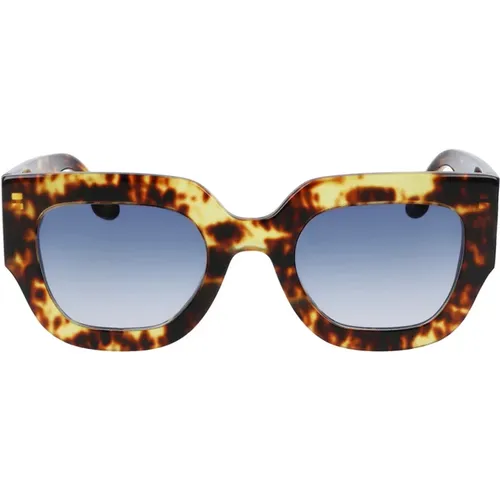 Quadratische Acetat-Sonnenbrille - Victoria Beckham - Modalova