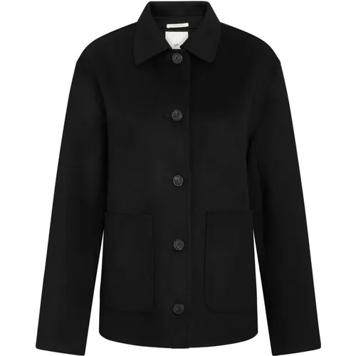 Julian Jacke Schwarz Wolle Blazer - Heartmade - Modalova