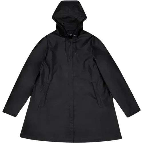 A-line W Jacket W3 , female, Sizes: S - Rains - Modalova