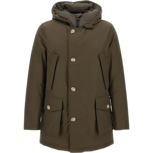 Coats , male, Sizes: XL - Woolrich - Modalova