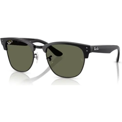 Sunglasses, unisex, , Size: 51 MM Clubmaster Reverse Sunglasses Black/ - Ray-Ban - Modalova