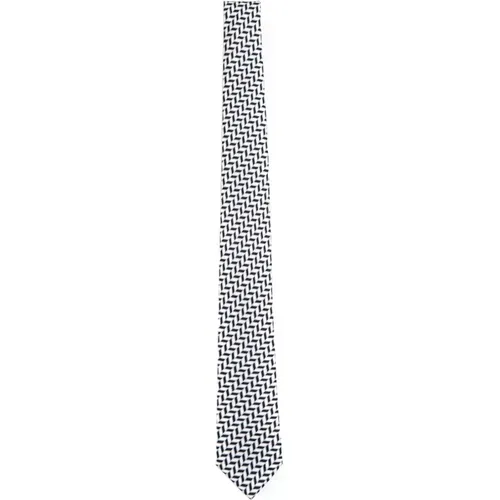 Elegant Silk Ties Collection , male, Sizes: ONE SIZE - Giorgio Armani - Modalova