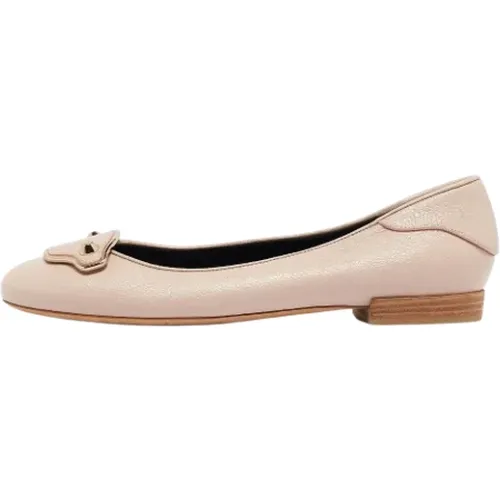 Pre-owned Flats, female, , Size: 11 US Pre-owned Leather flats - Balenciaga Vintage - Modalova