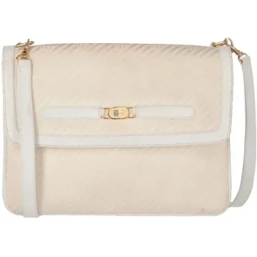 Pre-owned Cross Body Bags, female, , Size: ONE SIZE Pre-owned Canvas shoulder-bags - Emilio Pucci Pre-owned - Modalova