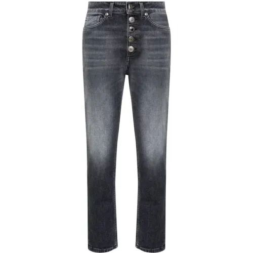 Schwarze Jeans , Damen, Größe: W24 - Dondup - Modalova