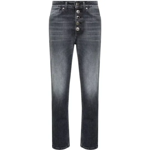 Schwarze Jeans , Damen, Größe: W31 - Dondup - Modalova