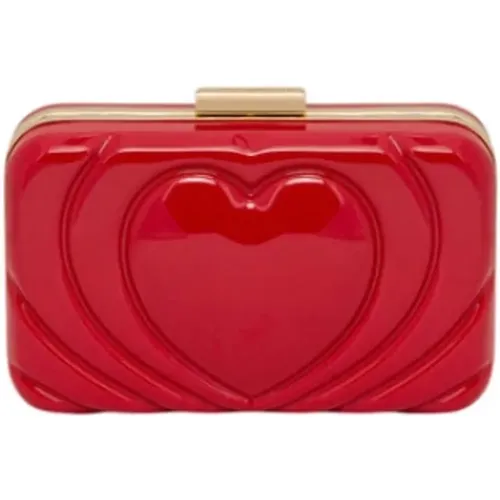 Clutches, female, , Size: ONE SIZE Shoulder Bag - Love Moschino - Modalova