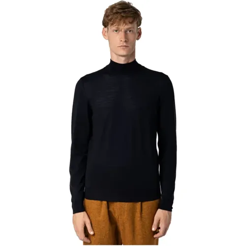 Turtlenecks, male, , Size: M Wool Turtleneck Sweater - Drumohr - Modalova