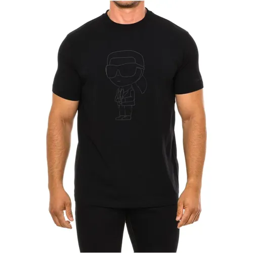 Short Sleeve T-shirt Classic Style , male, Sizes: 2XL, M, S, L, XL - Karl Lagerfeld - Modalova