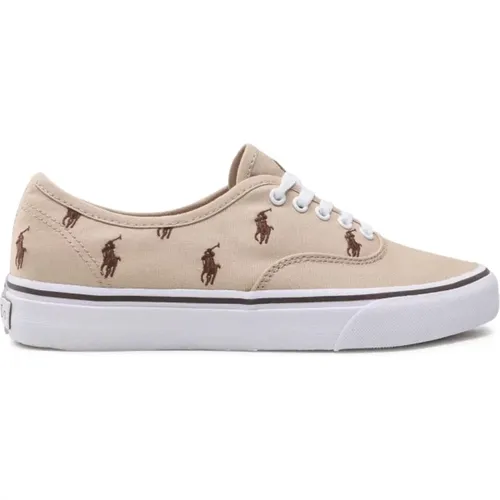 Sneakers, male, , Size: 8 US Pony Logo Skate Sneakers - Polo Ralph Lauren - Modalova