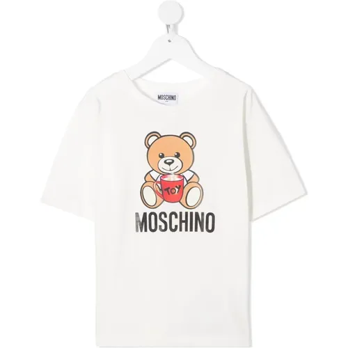Bärenprint Kinder T-Shirt Moschino - Moschino - Modalova