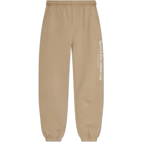 Sweatpants aus der Wall Street Kollektion , unisex, Größe: M - Sporty & Rich - Modalova