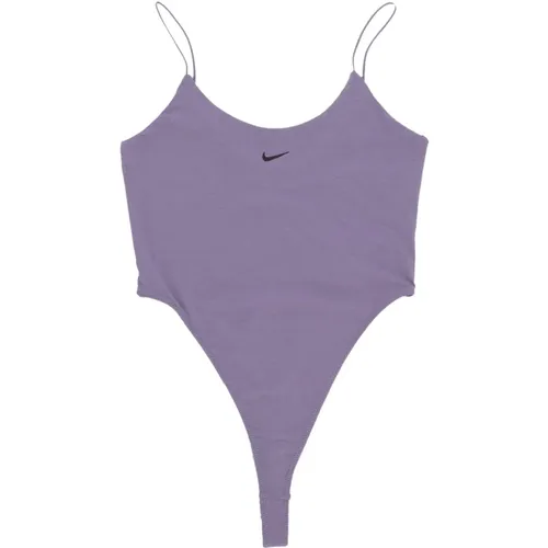 Body, female, , Size: M Sportswear Chill Knit Bodysuit - Nike - Modalova