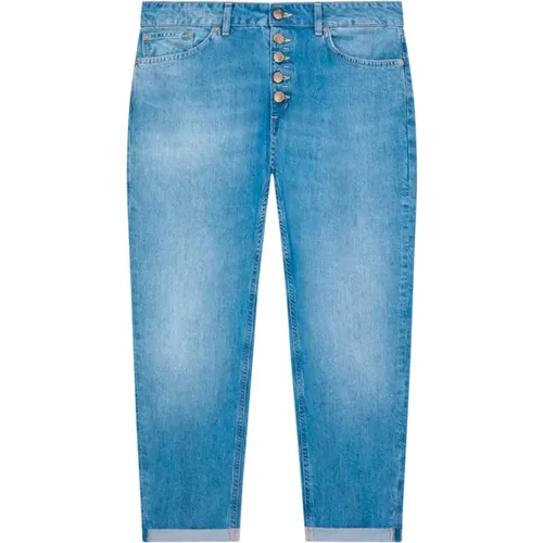 Bootcut Jeans mit Verblichenen Oberschenkeln , Damen, Größe: W29 - Dondup - Modalova