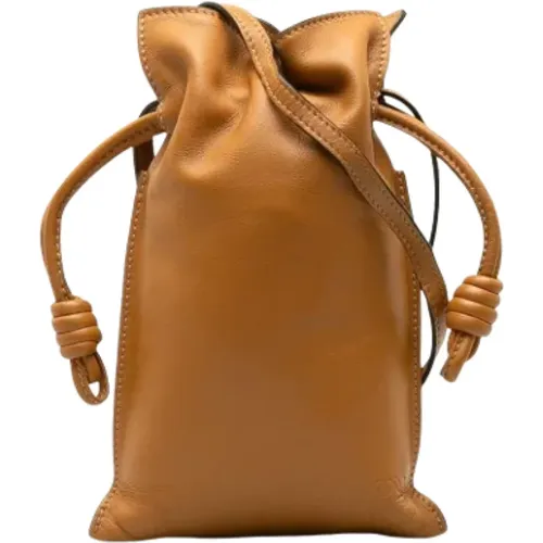 Pre-owned Cross Body Bags, female, , Size: ONE SIZE Pre-owned Leather shoulder-bags - Loewe Pre-owned - Modalova