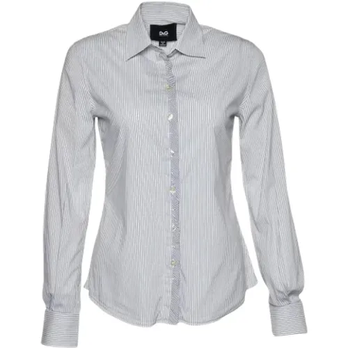 Pre-owned Shirts & Blouses, female, , Size: S Pre-owned Cotton tops - Dolce & Gabbana Pre-owned - Modalova