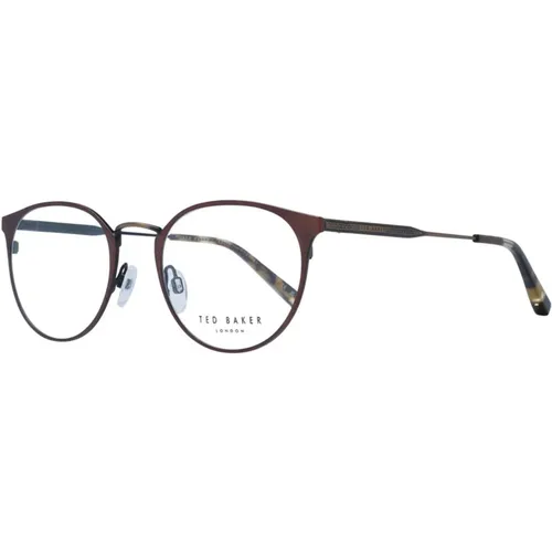 Glasses, male, , Size: ONE SIZE Stylish Metal Optical Frames - Ted Baker - Modalova