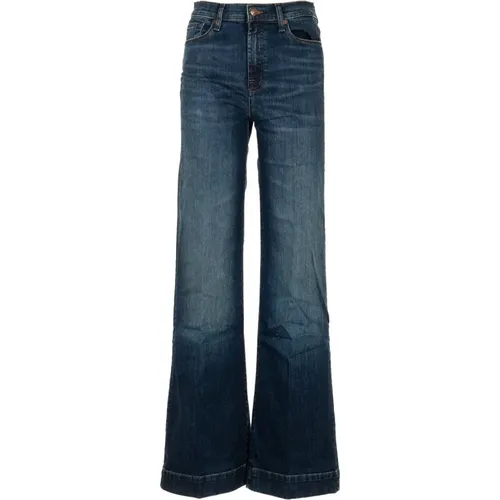 Moderne Dojo Retro Blaue Jeans , Damen, Größe: W26 - 7 For All Mankind - Modalova