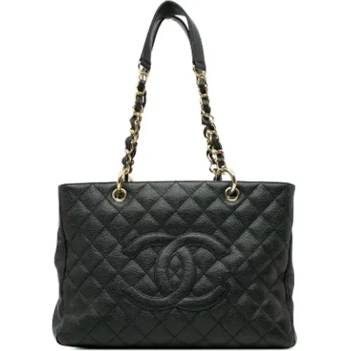 Pre-owned Tote Bags, female, , Size: ONE SIZE Pre-owned Leather totes - Chanel Vintage - Modalova