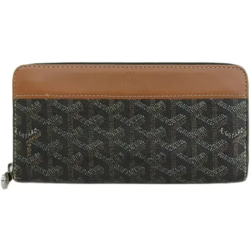 Pre-owned Wallets, female, , Size: ONE SIZE Pre-owned Leather wallets - Goyard Vintage - Modalova