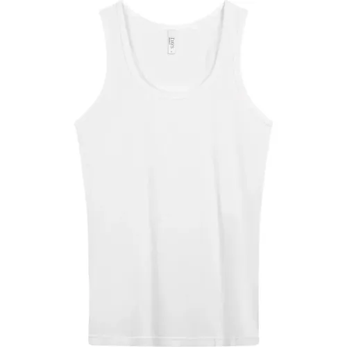 Baumwoll Leinen T-Shirt mit Geradem Schnitt , Damen, Größe: 2XS - 10Days - Modalova
