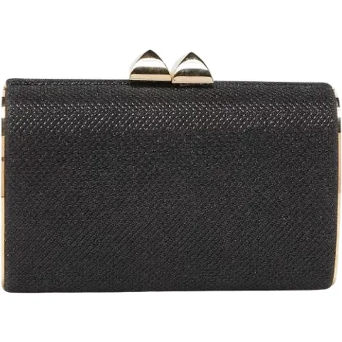 Pre-owned Fabric clutches , female, Sizes: ONE SIZE - Jimmy Choo Pre-owned - Modalova