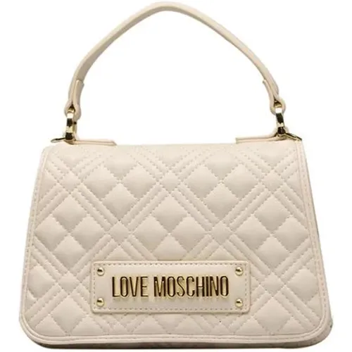 Handbags, female, , Size: ONE SIZE Handbag with Adjustable Shoulder Strap - Love Moschino - Modalova