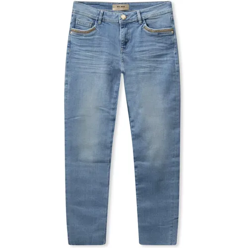 Slim-fit Jeans , Damen, Größe: W32 - MOS MOSH - Modalova