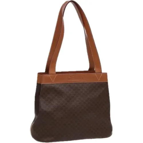 Pre-owned Tote Bags, female, , Size: ONE SIZE Pre-owned Leather celine-bags - Celine Vintage - Modalova