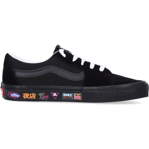 Sneakers, male, , Size: 6 US Neon Low-Top Sneaker - Vans - Modalova