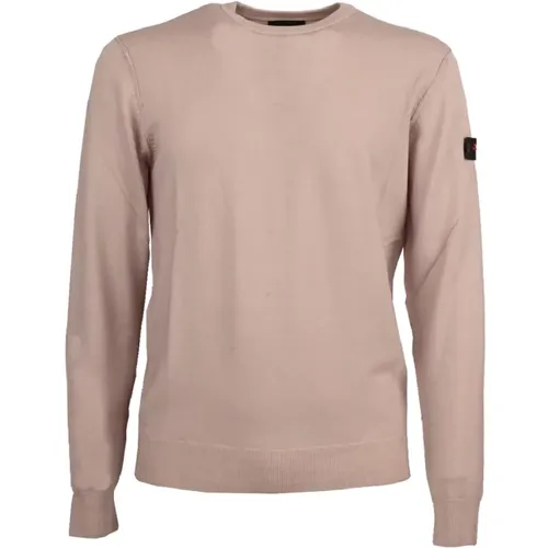 Minimalistischer Merino Pullover , Herren, Größe: 3XL - Peuterey - Modalova