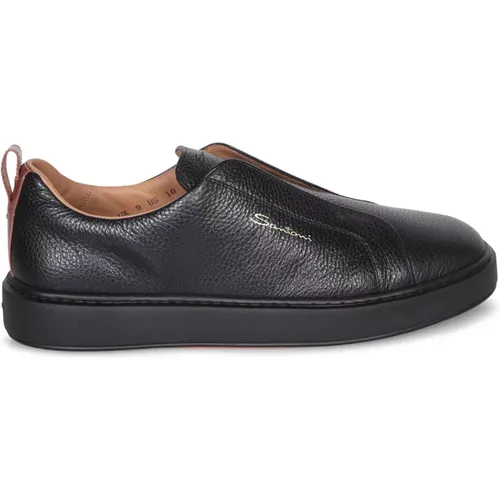 Sneakers for Men , male, Sizes: 10 UK, 7 UK, 9 1/2 UK, 8 UK, 6 1/2 UK, 8 1/2 UK, 7 1/2 UK, 6 UK, 11 UK, 9 UK - Santoni - Modalova