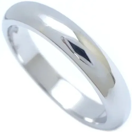 Pre-owned Jewellery, female, , Size: ONE SIZE Pre-owned Platinum rings - Cartier Vintage - Modalova