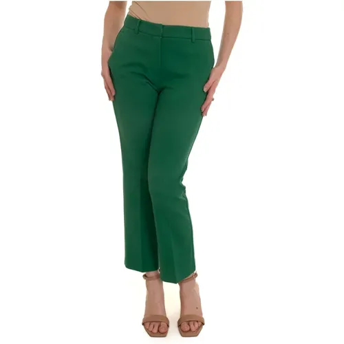 Chic Jersey Capri Trousers , female, Sizes: XL - Max Mara Weekend - Modalova