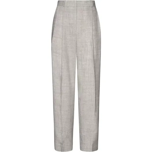 Tailored Grey Trousers , female, Sizes: S, M - TotêMe - Modalova