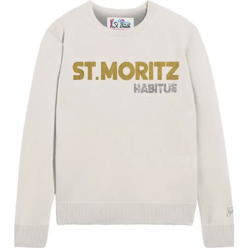 Graue Pullover für Männer,Stilvolle Pullover Kollektion - MC2 Saint Barth - Modalova